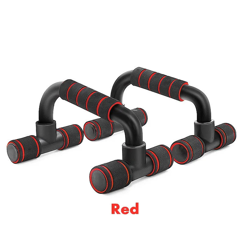 Push-Up Stands for Home Gym | Non-Slip U-Shaped Handles | Upper Body Strength Training.